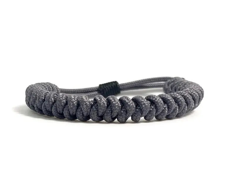 Engineered Grey Slim Rope Bracelet Engineered