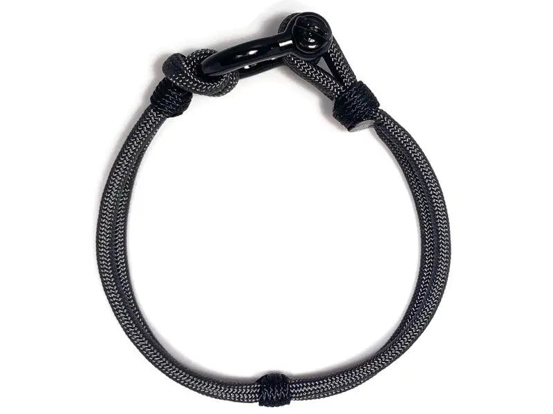 Engineered Gray Atom Loop Bracelet Engineered