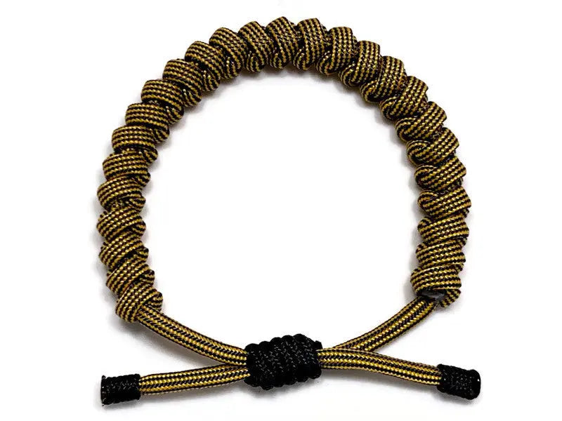 Engineered Black and Gold Rope Bracelet Engineered