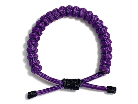 Engineered Purple Rope Bracelet Engineered