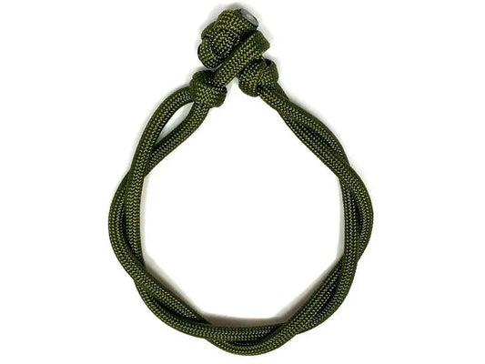 Engineered Twist Bracelet in Olive Engineered