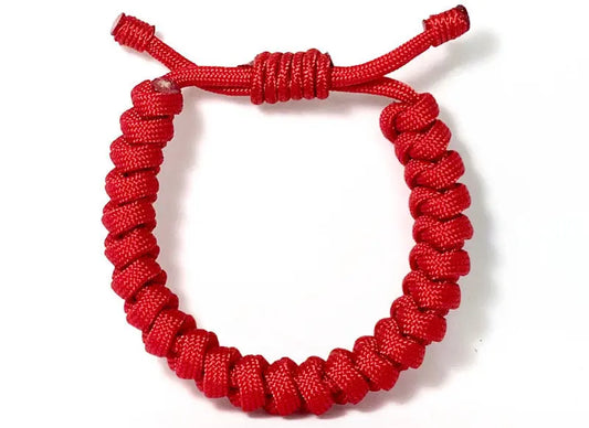 Engineered Lucky Red Rope Bracelet Engineered