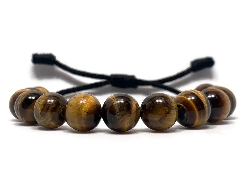 Engineered Tiger's Eye Beaded Bracelet