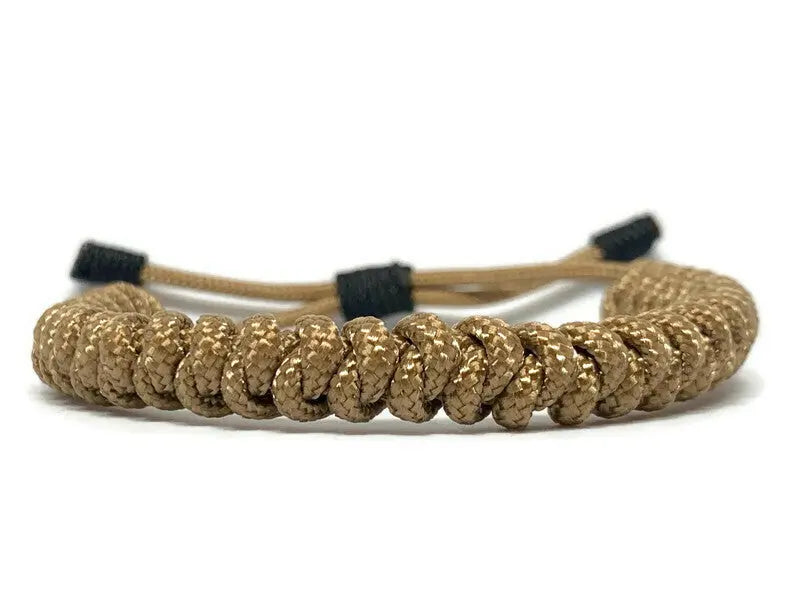 Engineered Tan Slim Rope Bracelet Engineered