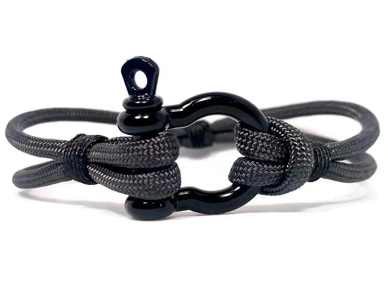 Engineered Gray Atom Loop Bracelet Engineered