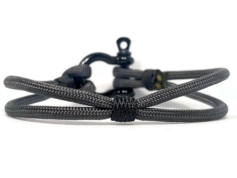 Engineered Gray Atom Loop Bracelet Engineered