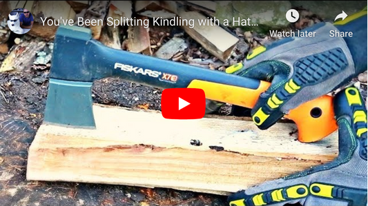 How to Split Wood For Kindling