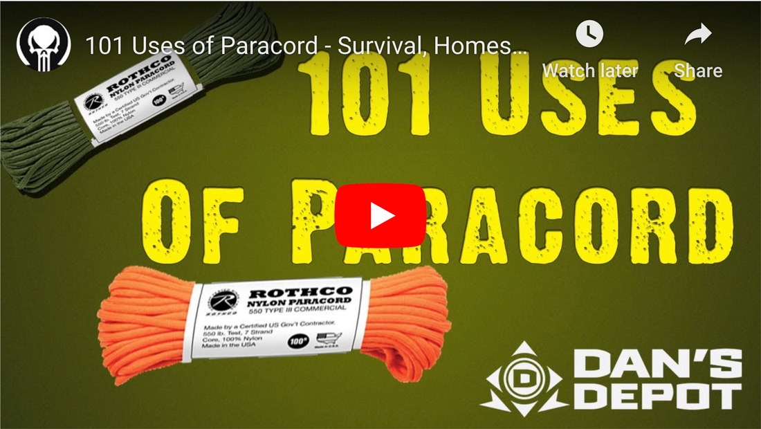 Paracord Uses!