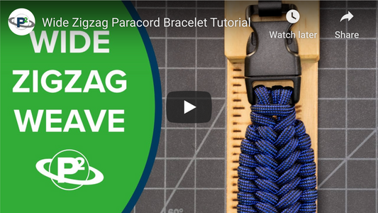 How to Make a Zigzag Paracord Bracelet