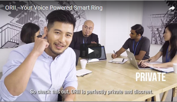Voice Powered Smart Ring