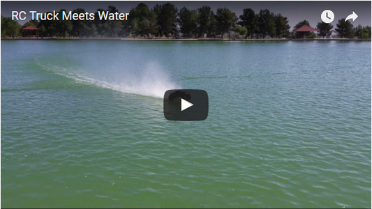 RC Truck Walking on Water