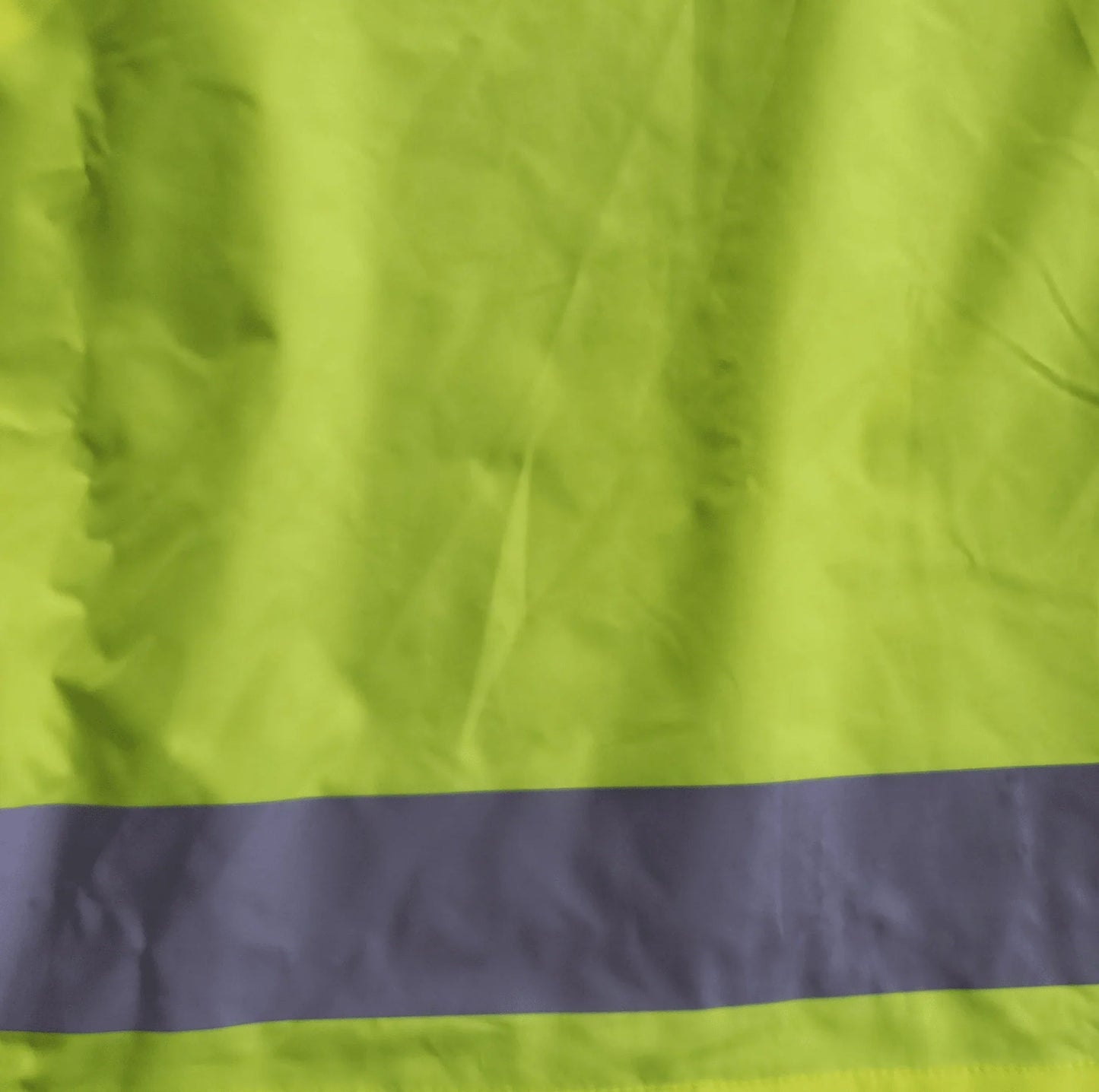 Brella Lime Green Unisex Hybrid Rain jacket w/ Reflective Strips