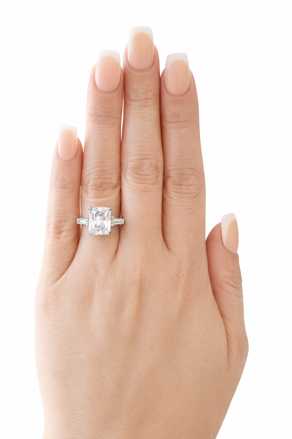 Vivienne Emerald Baguette Ring