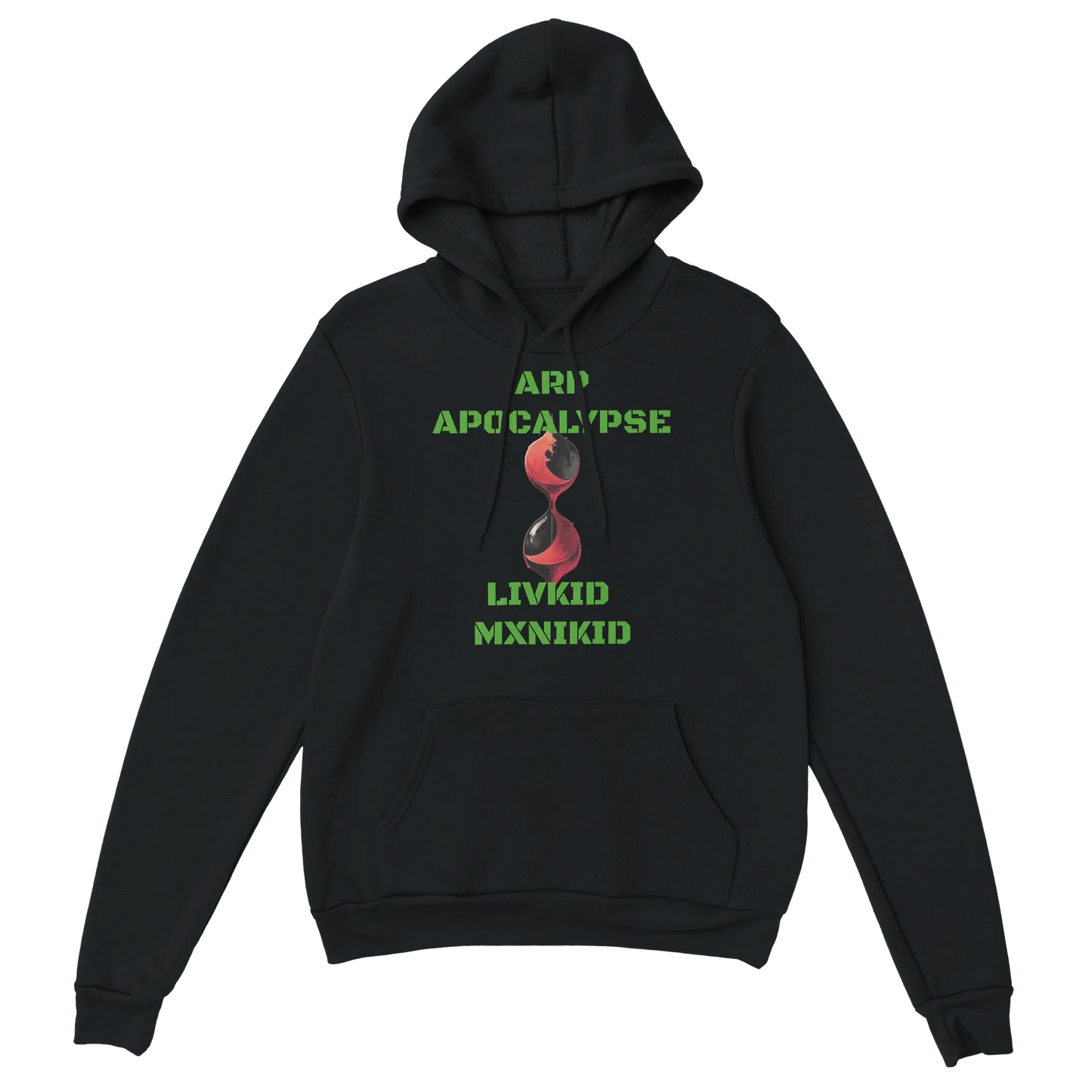 IMMXRTVLCULT LIVKID X MXNIKID ARP APOCALYPSE COVER ART HOODIE