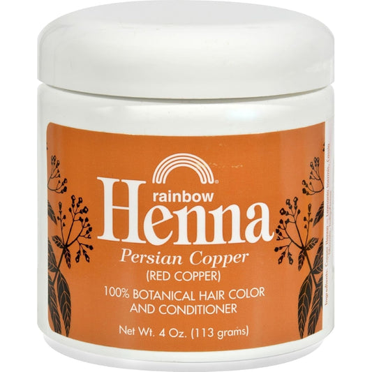Rainbow Research Henna Hair Color & Conditioner – Persian Copper Red (4 oz)