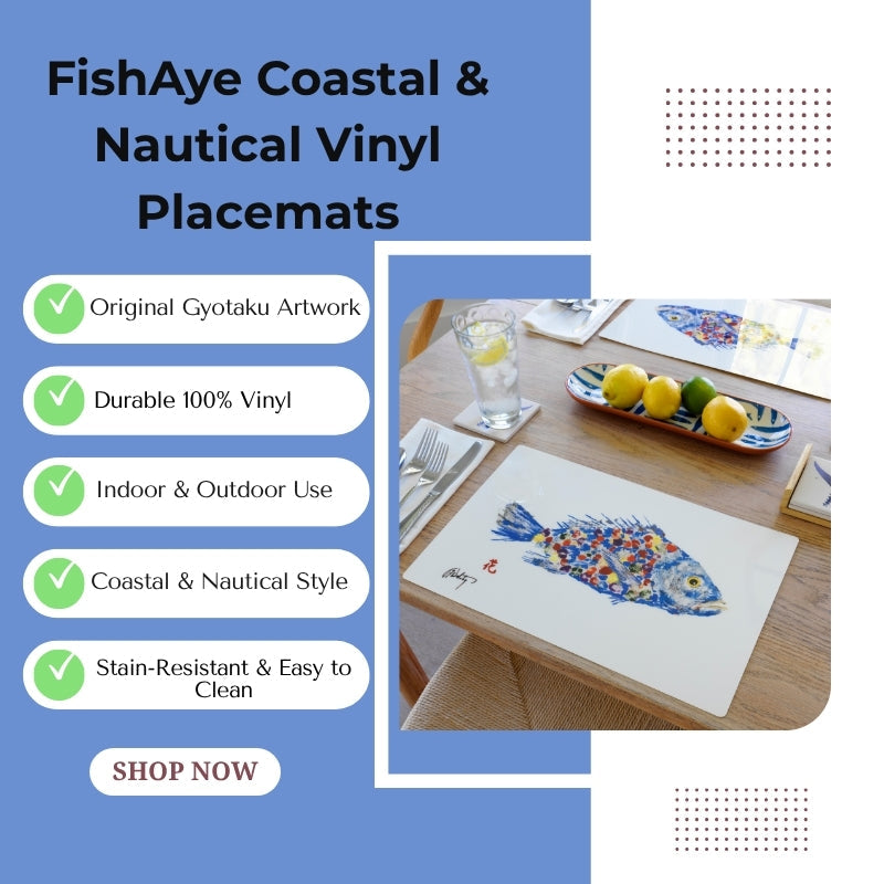 Yellow Lobster Placemat | Nautical
