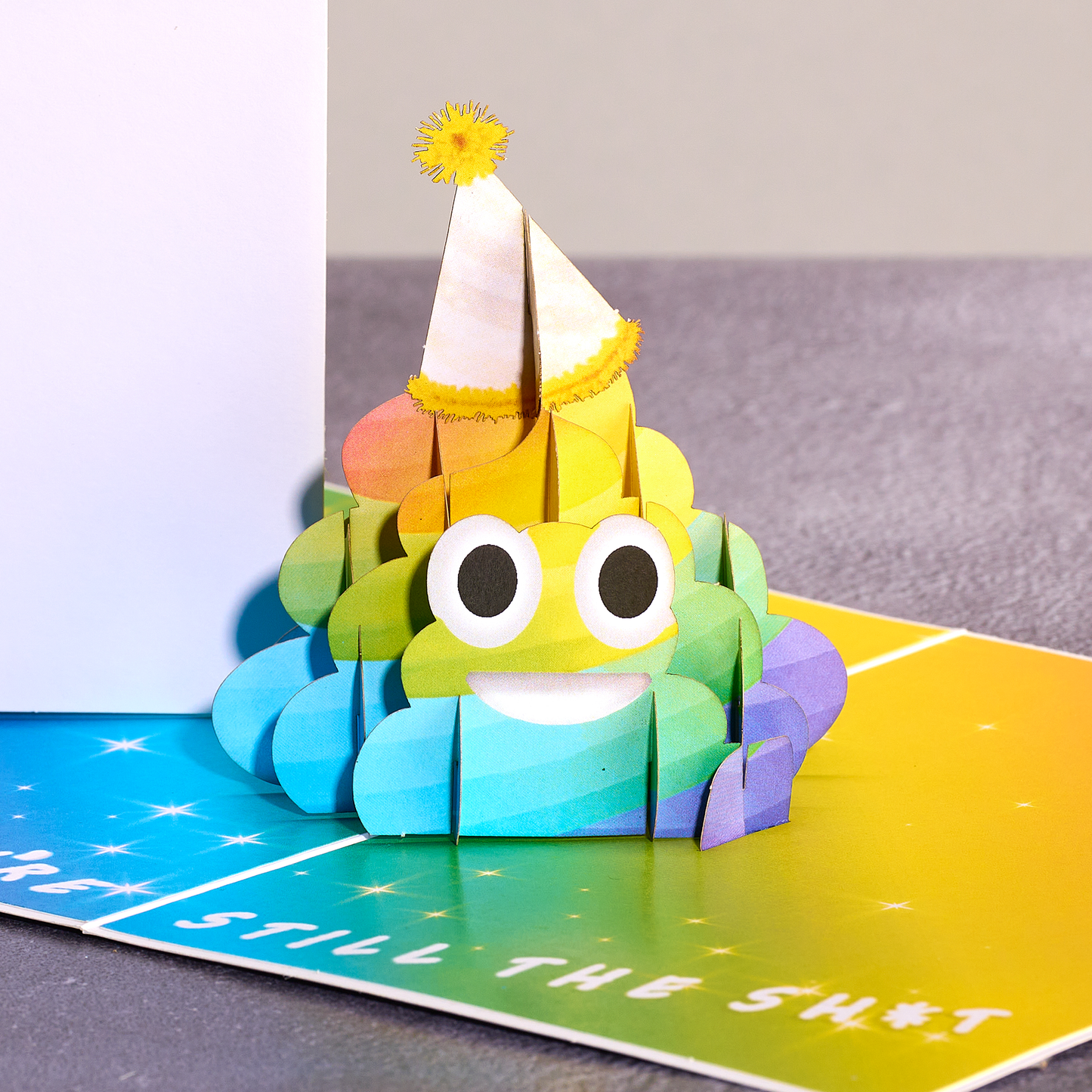 Holy Crap You’re Old Funny 3D Pop-Up Birthday Card