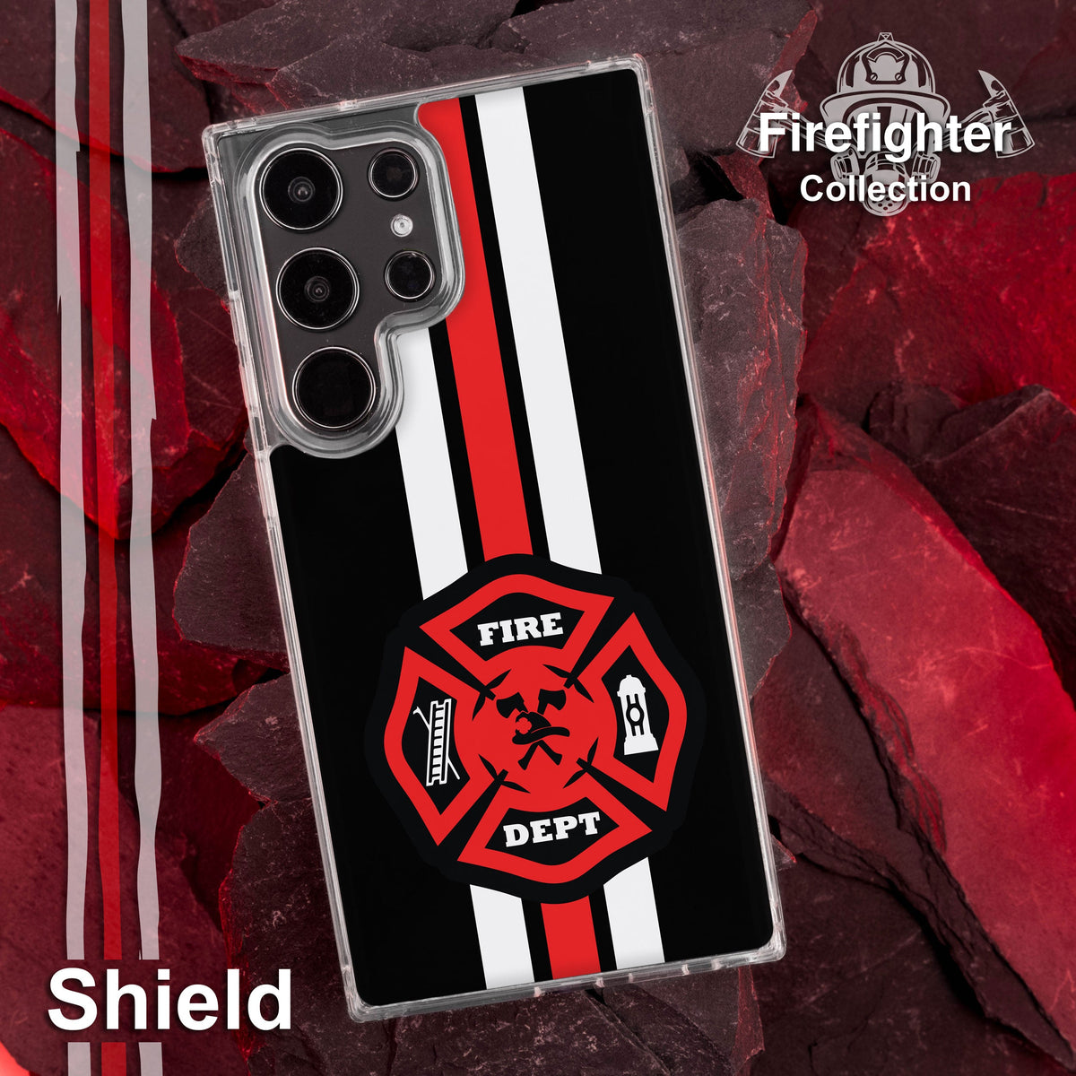 Firefighter HD Samsung Galaxy S22 Phone Case