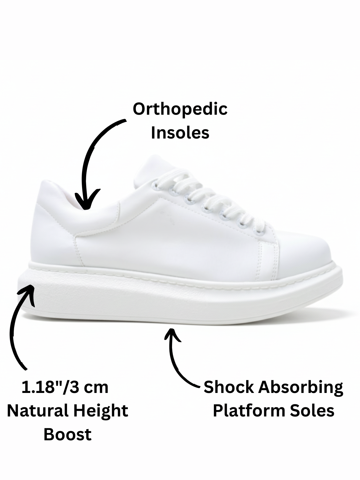 Women's Pluto Pure White