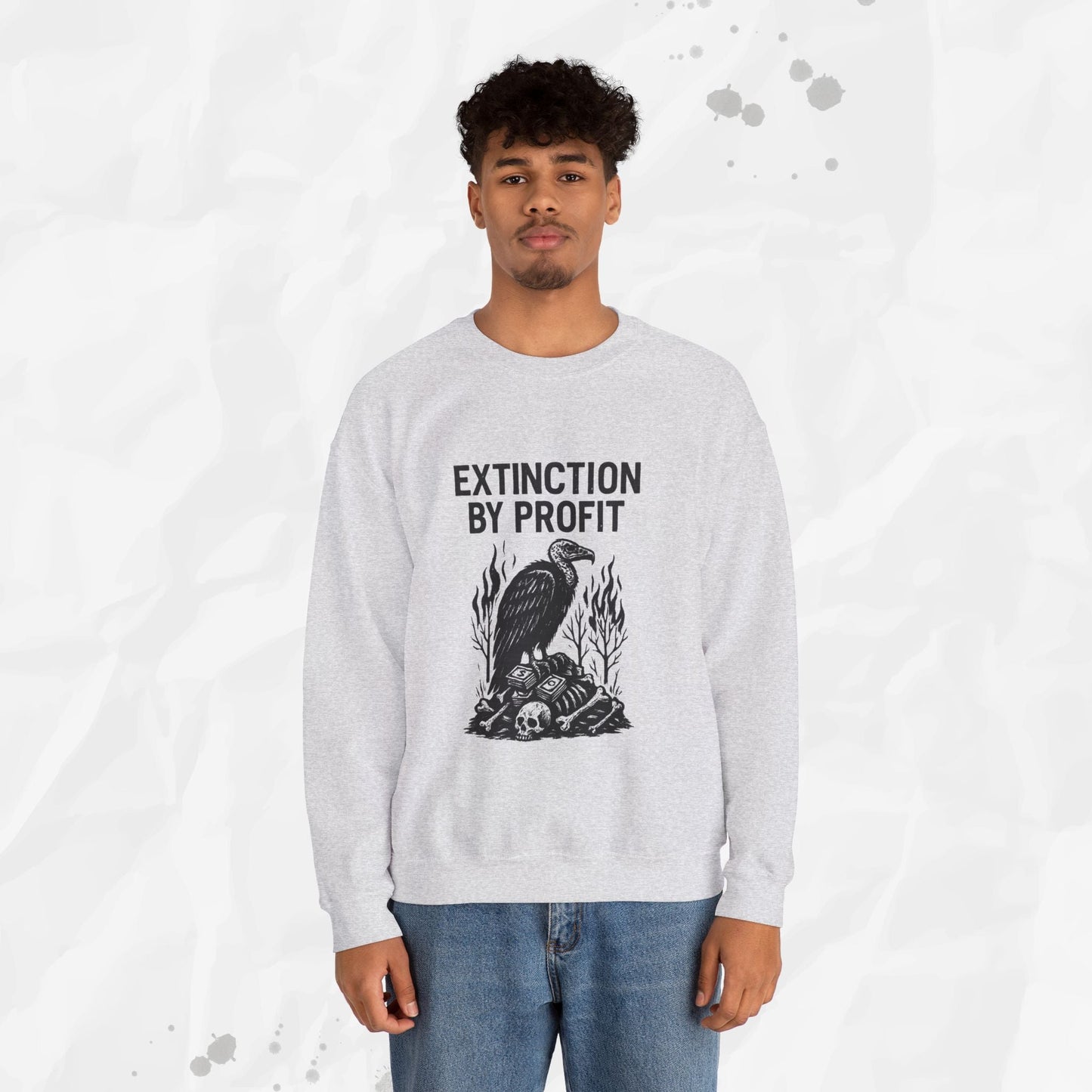 Extinction by Profit - Crewneck Sweatshirt