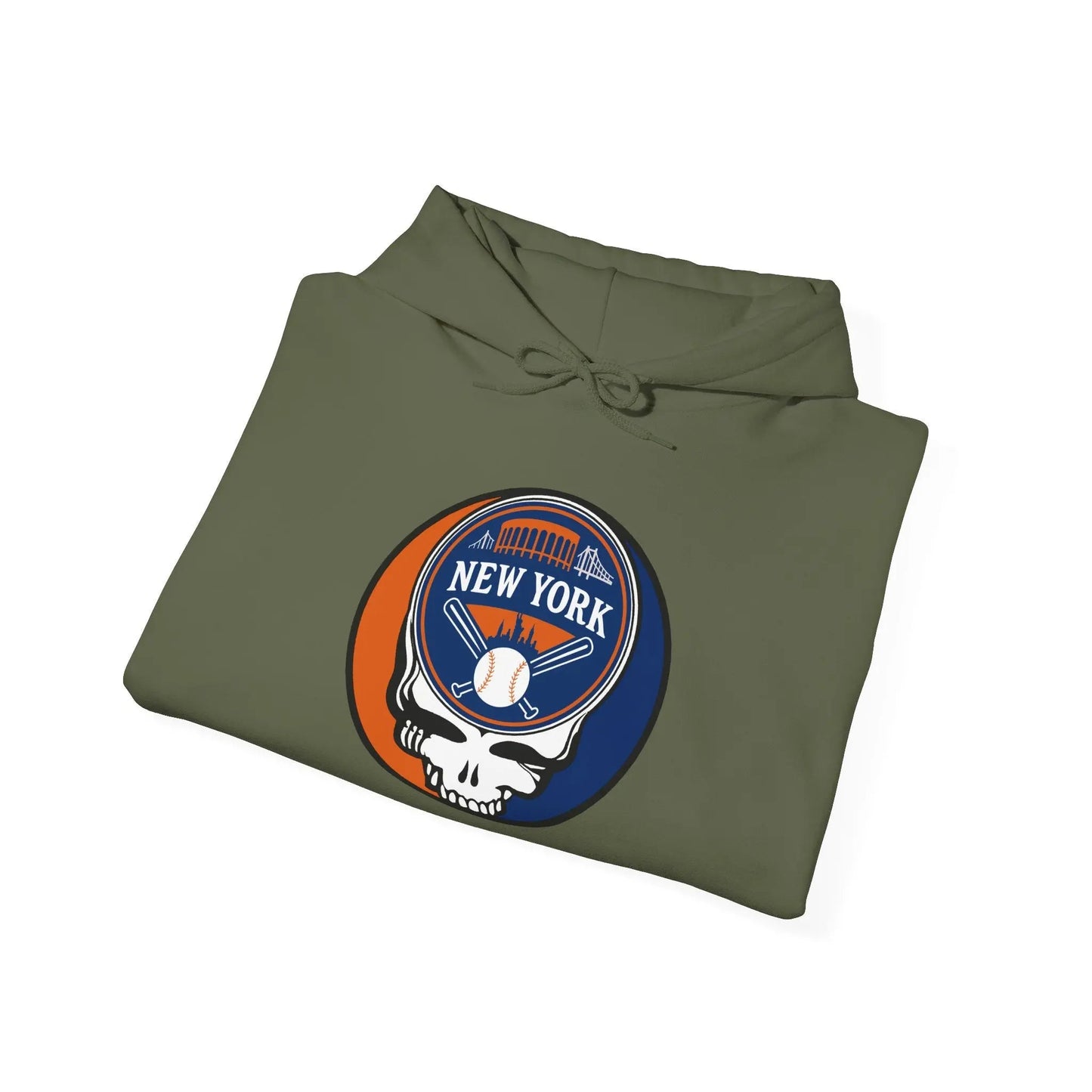 New York Mets Original Stealie × Grateful Dead Hoodie