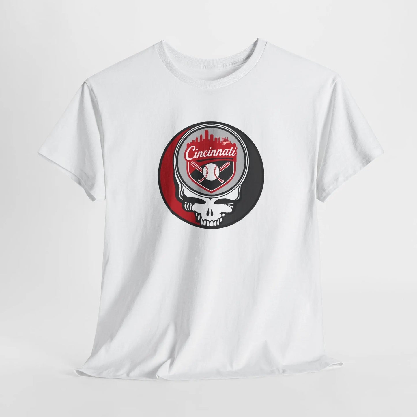 Cincinnati Reds Original Stealie × Grateful Dead Tee