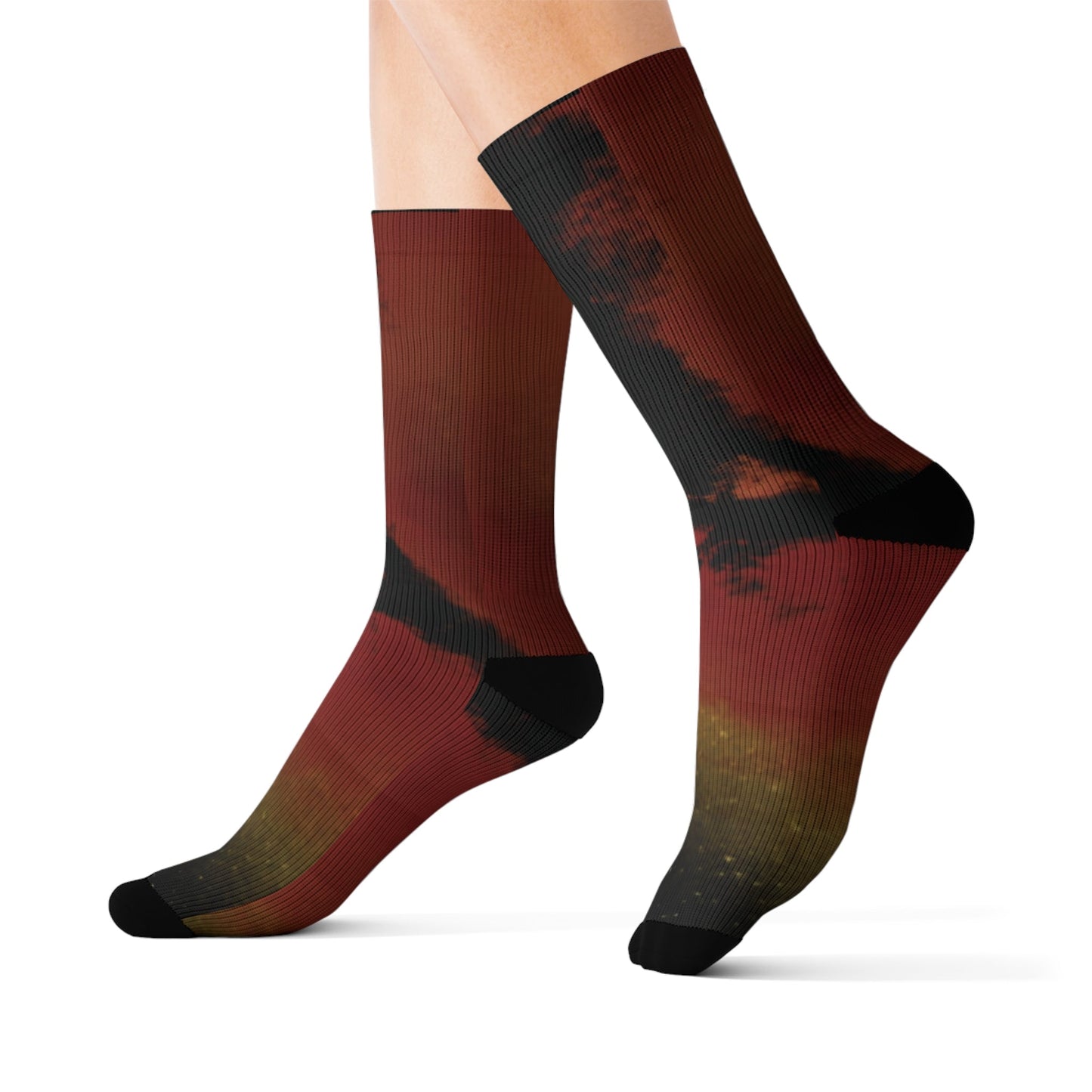 Sublimation Socks - "The Sun"