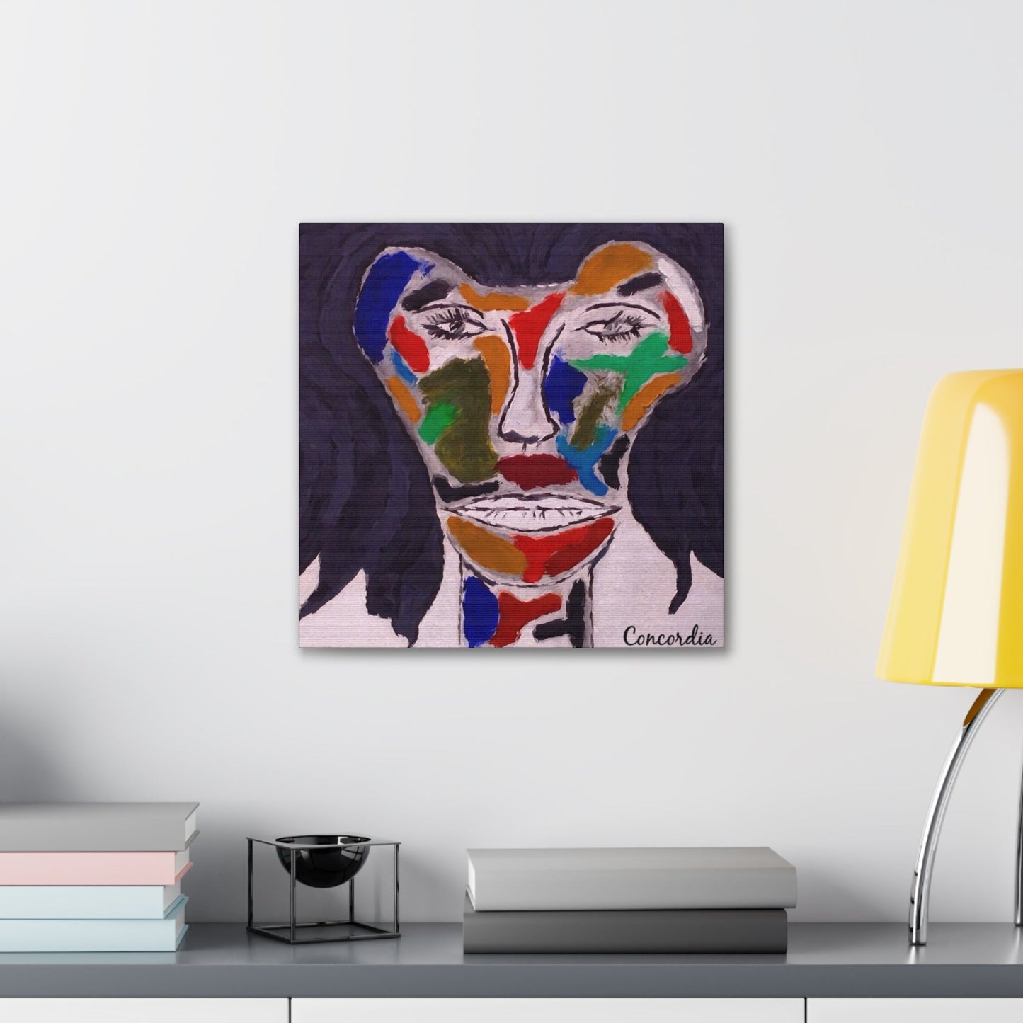 Salvador Concordia Dali - Canvas Gallery  Wrap