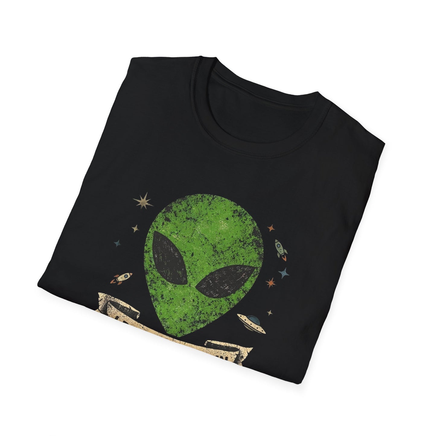 Alien Graphic T-Shirt — I Don't Believe in Humans Alien Shirt Funny Sci‑Fi Tee