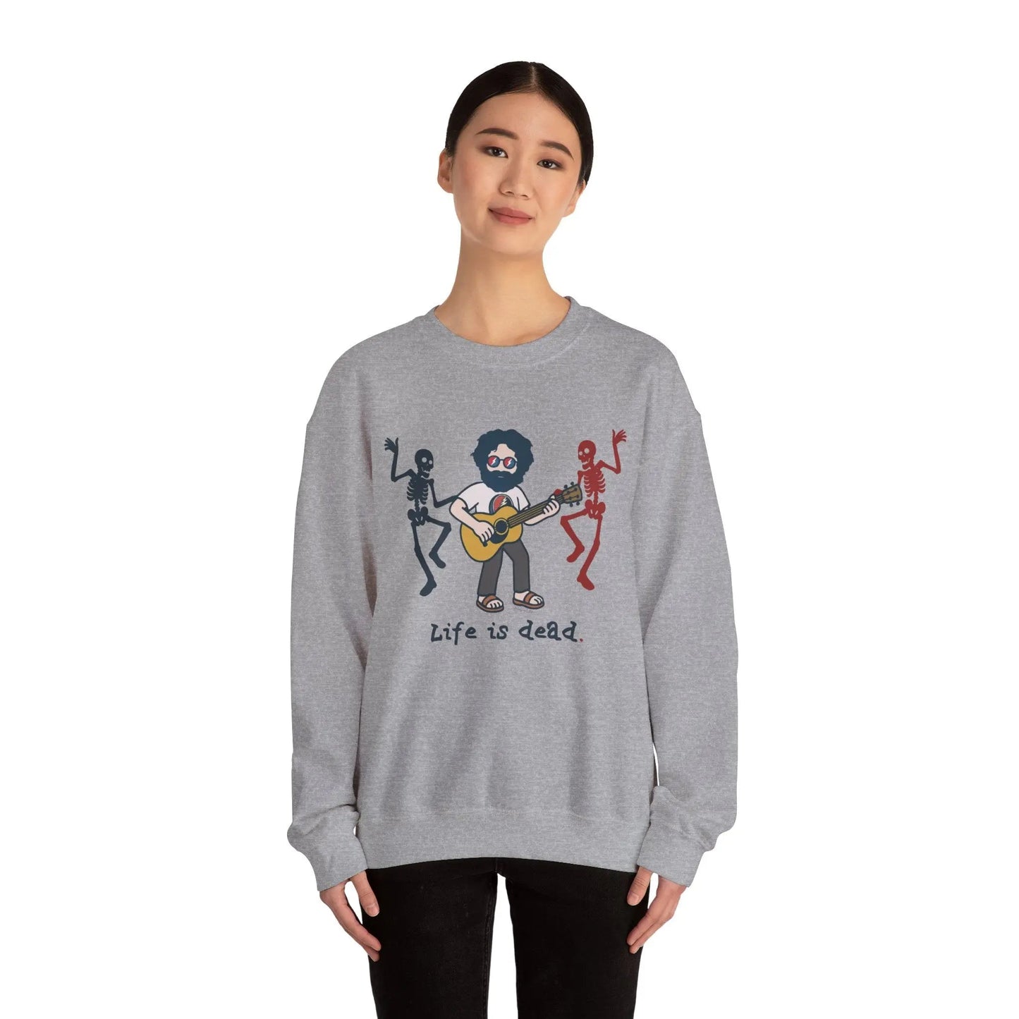 Jerry's Jammin' | Life is dead.® Crewneck | Grateful Dead