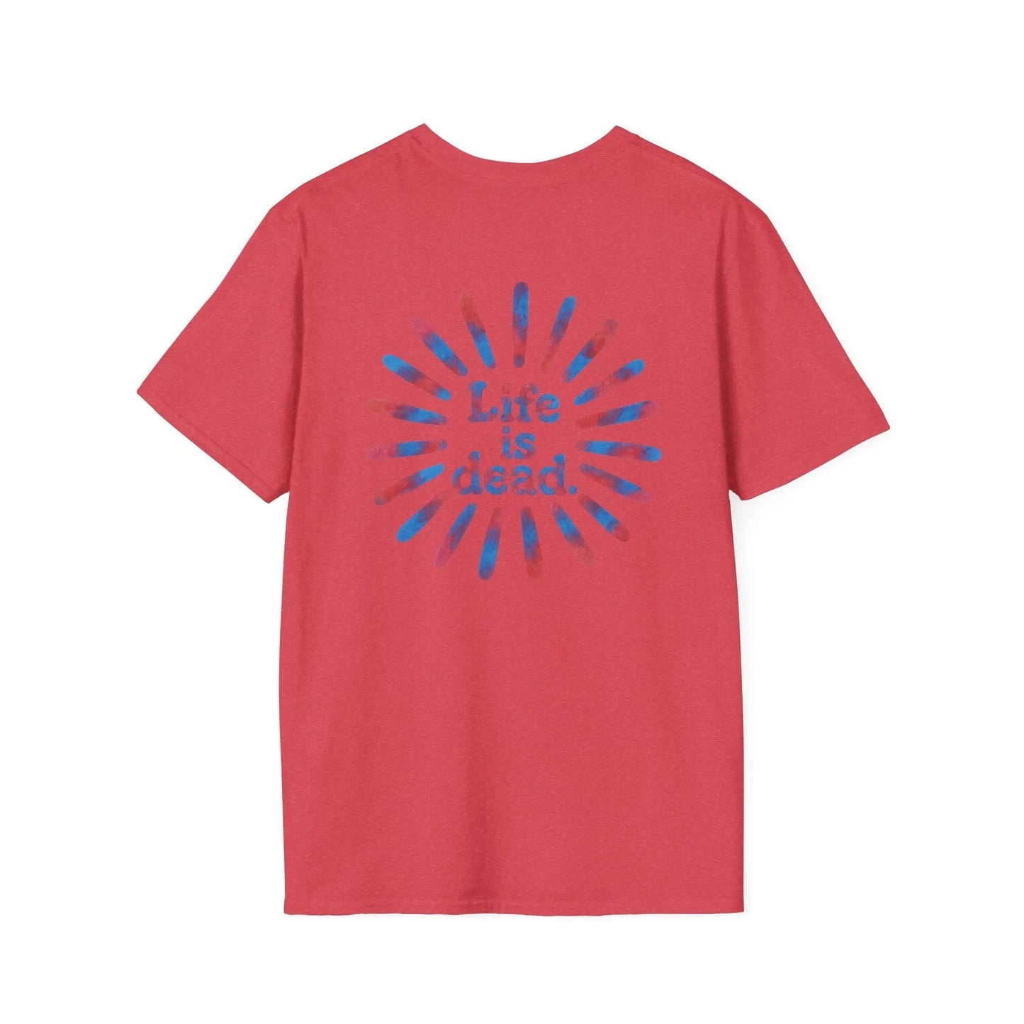 Two-Sided Tie Dye Sunburst and Jerry Life is dead.® × Grateful Dead Tee