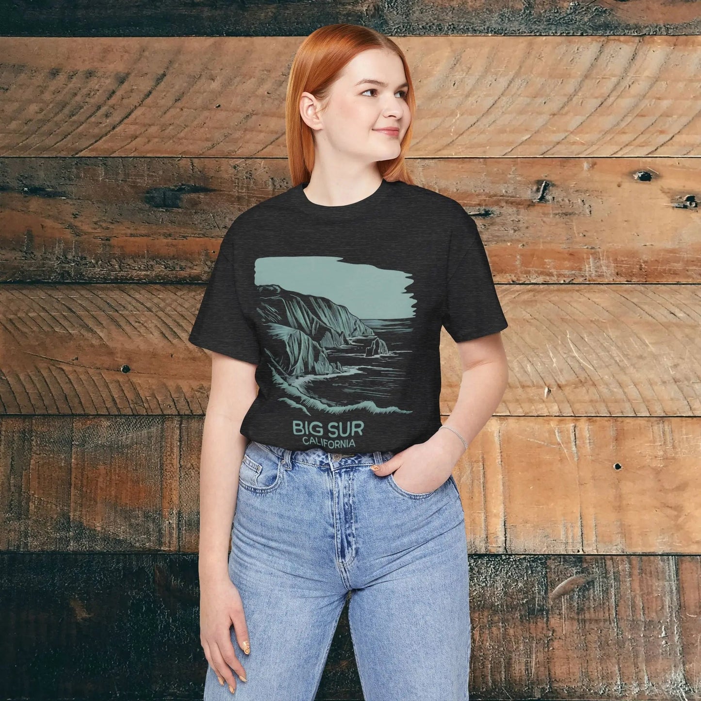 Big Sur California Shoreline T-shirt