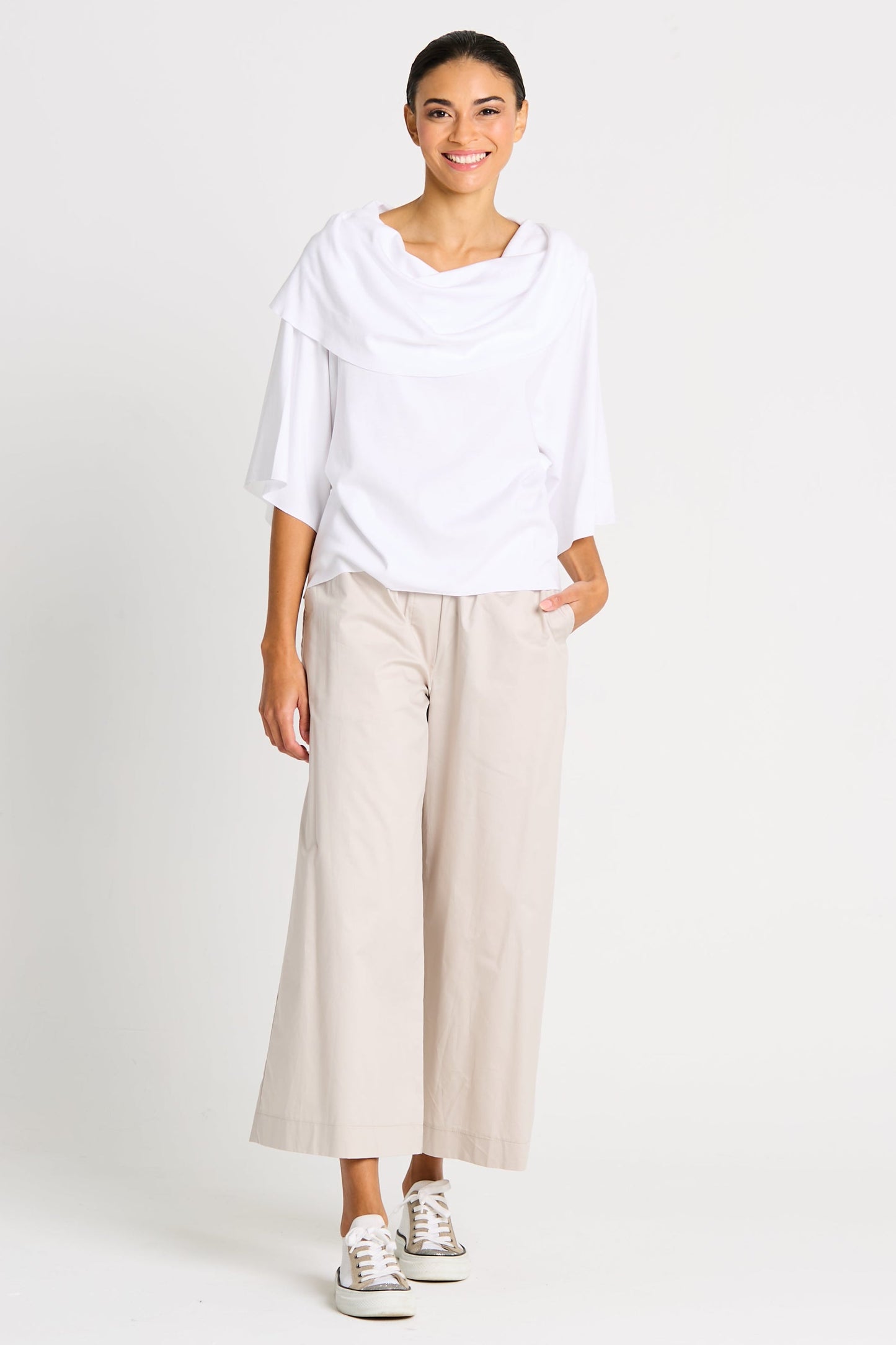 Cotton Flood Pants - Putty