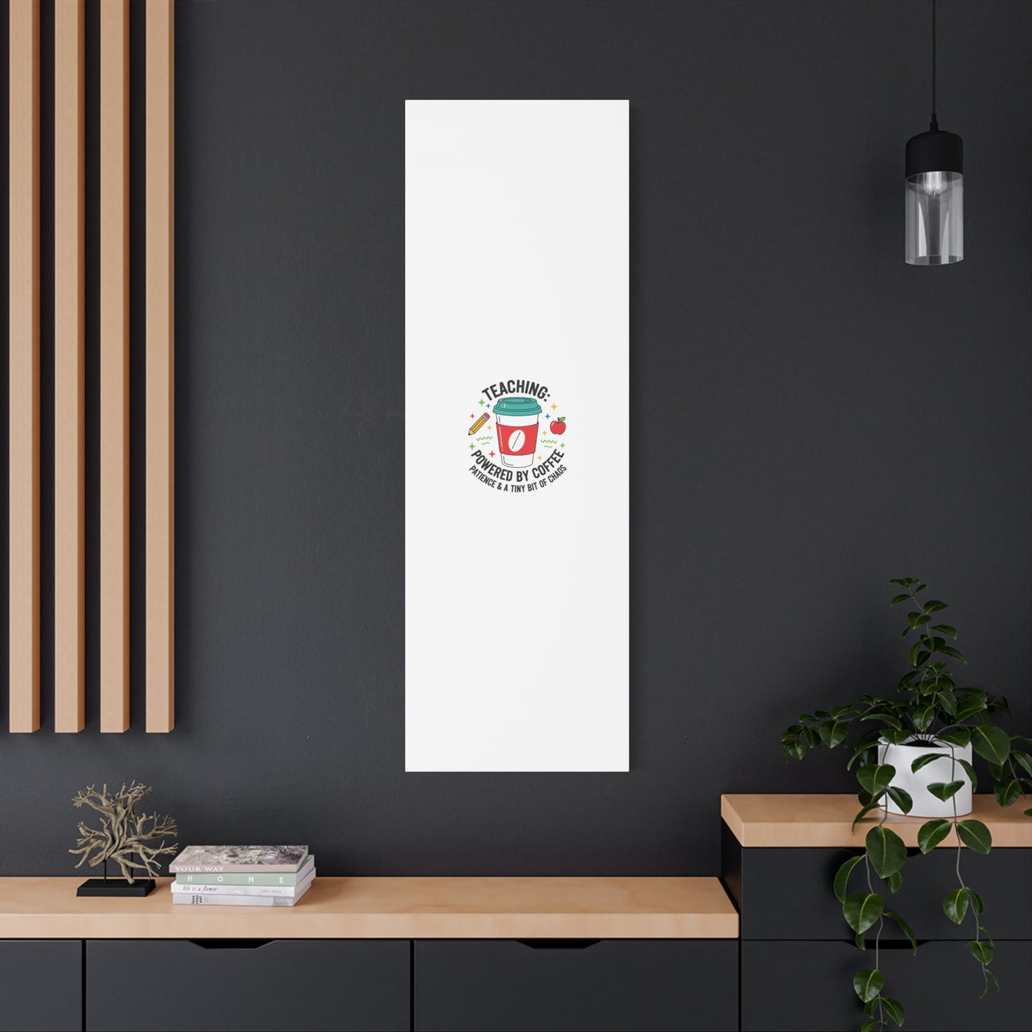 Teaching Powered by Coffee Canvas, Teacher Appreciation Gifts | Teacher Life, Classroom Humor