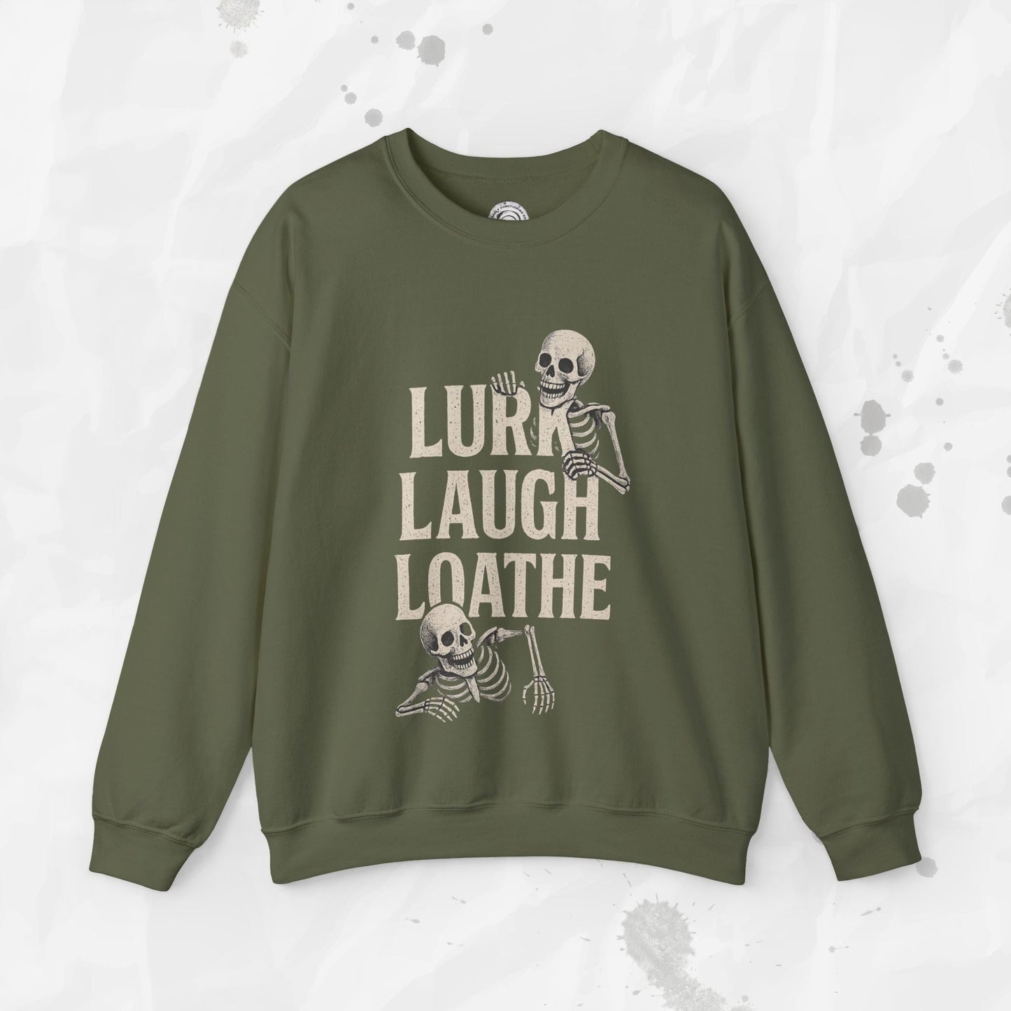 Lurk Laugh Loathe - Crewneck Sweatshirt