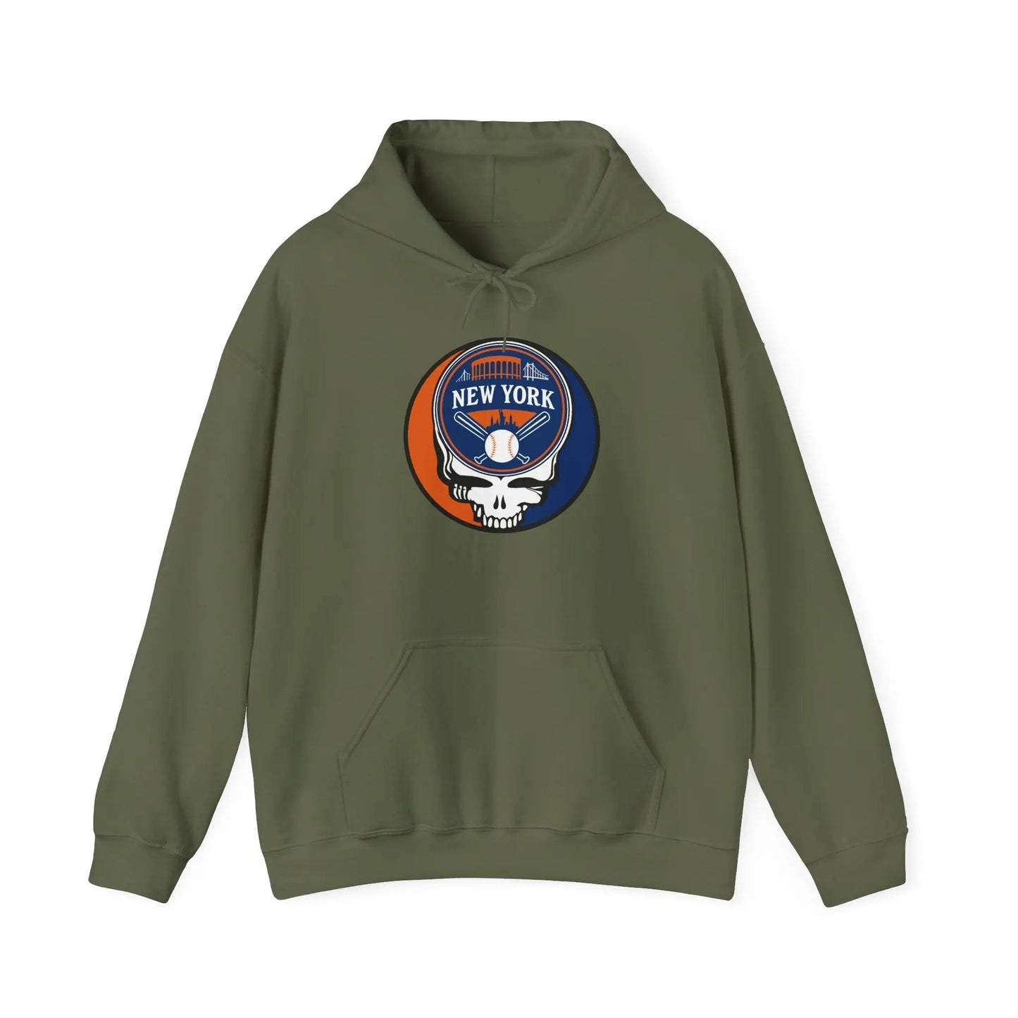 New York Mets Original Stealie × Grateful Dead Hoodie