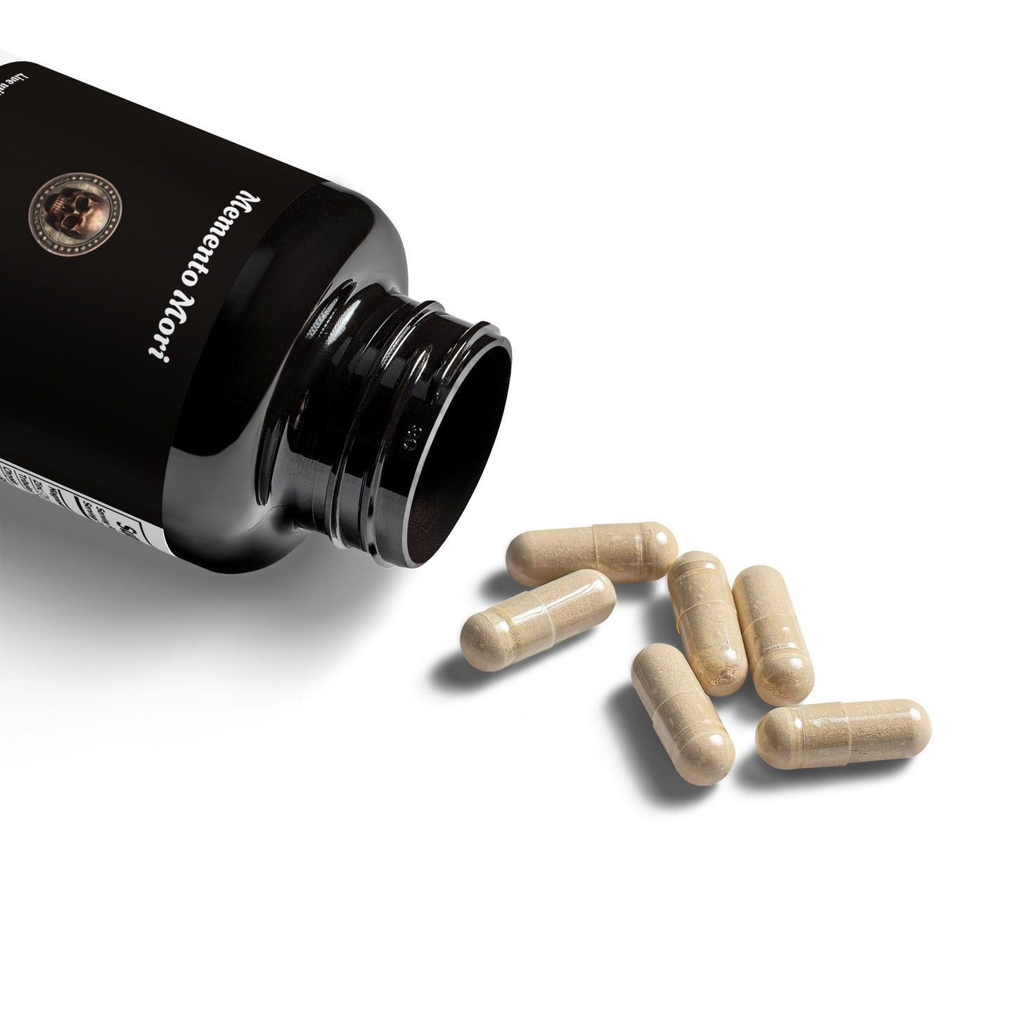 Magnesium Zinc Supplement (90 Capsules) - "Memento Mori"