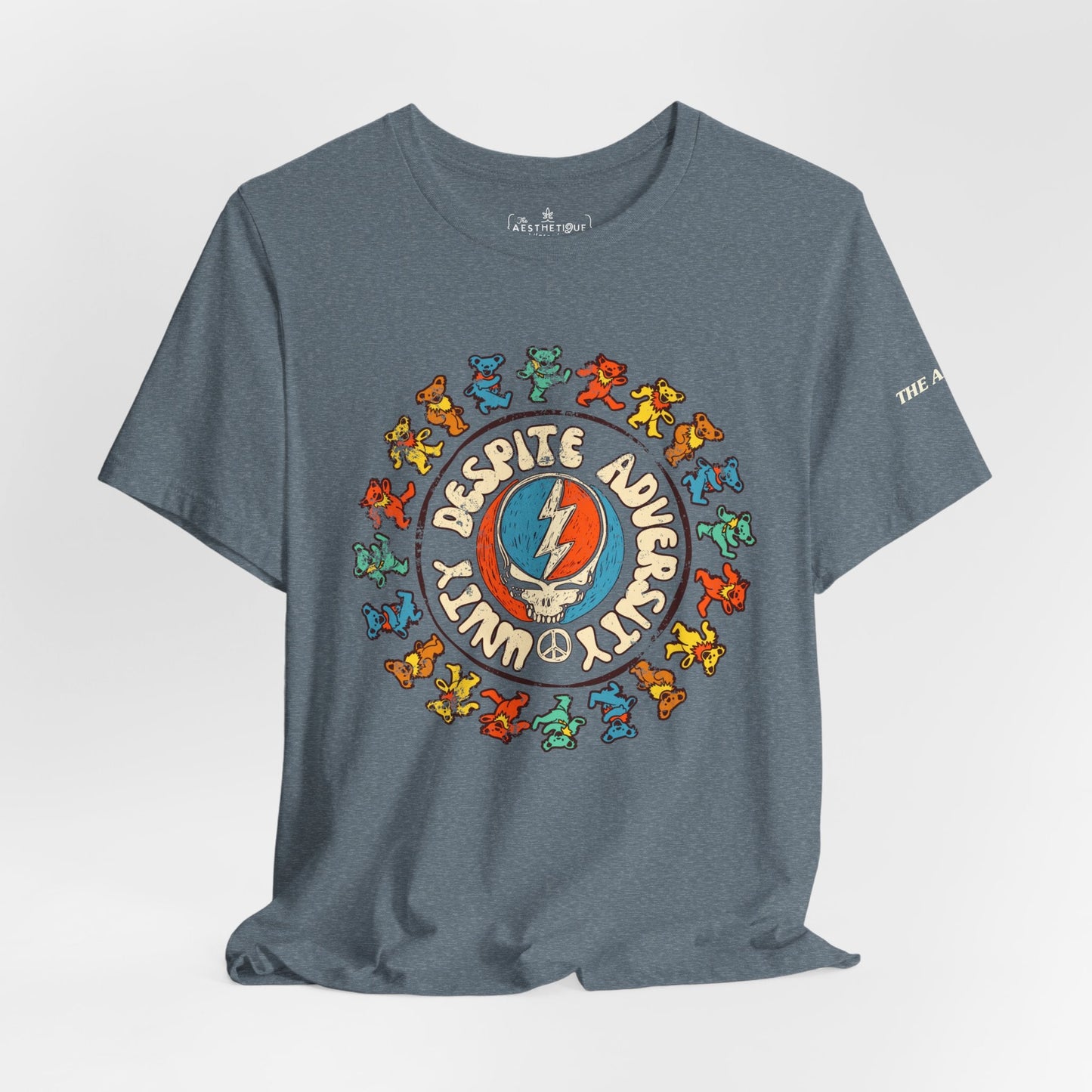 Unity Despite Adversity - Feeding America Fundraiser Tee - Unisex Jersey Short Sleeve Tee