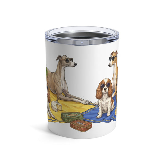 Tinned Fish Pups - European Summer Spread 12oz Short Tumbler