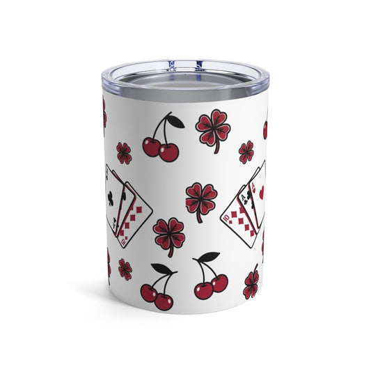 Tattoo Parlor Pups - Feeling Lucky 12oz Short Tumbler