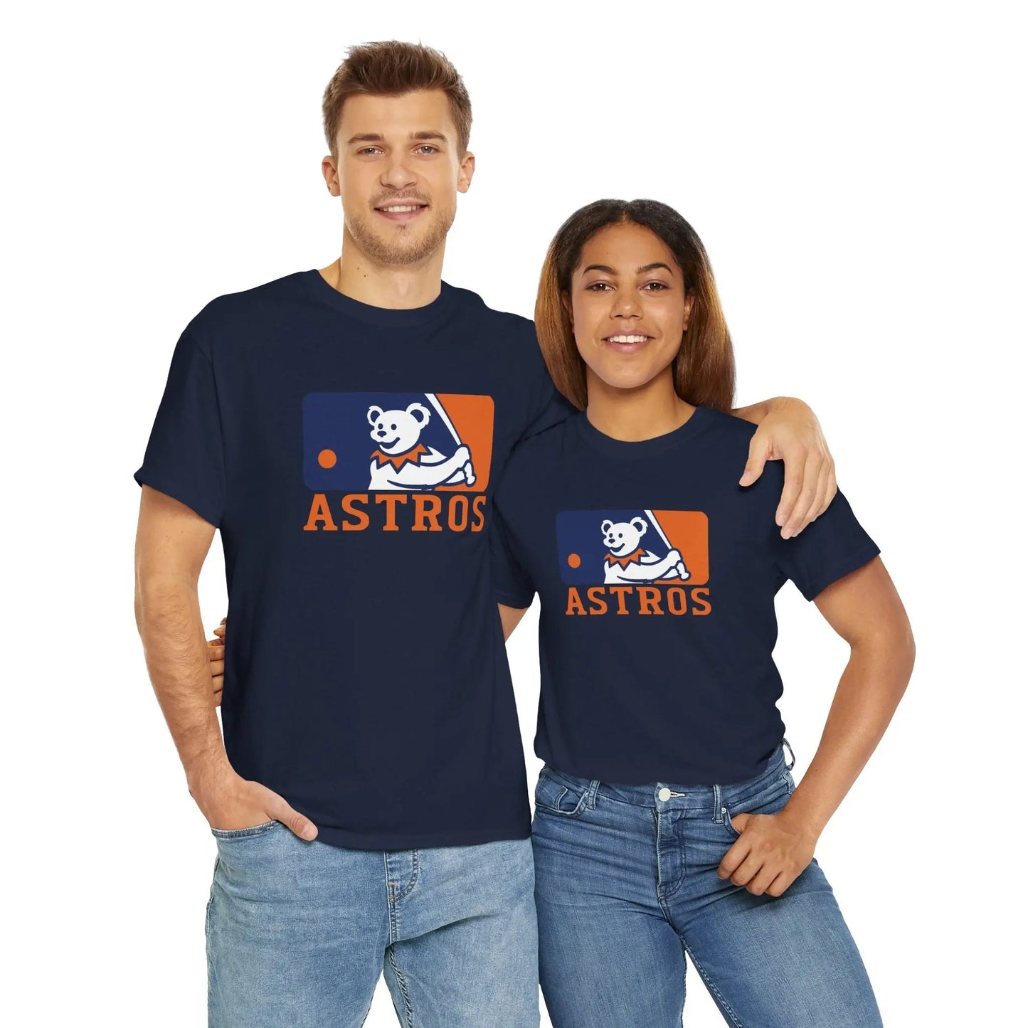 Houston Astros Original Dancing Bear MLB × Grateful Dead Tee