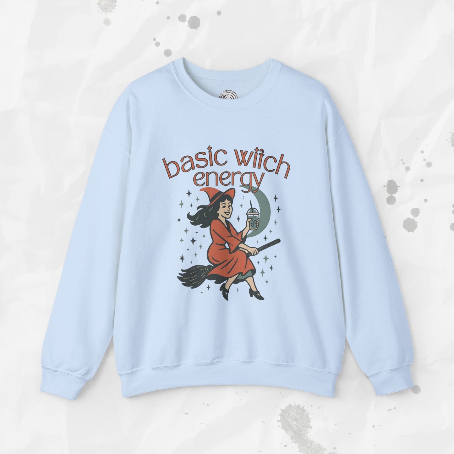 Basic Witch Energy - Crewneck Sweatshirt