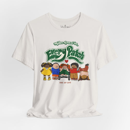 Make Space in Every Patch - Inclusion Matters - Adult Unisex Jersey Tee