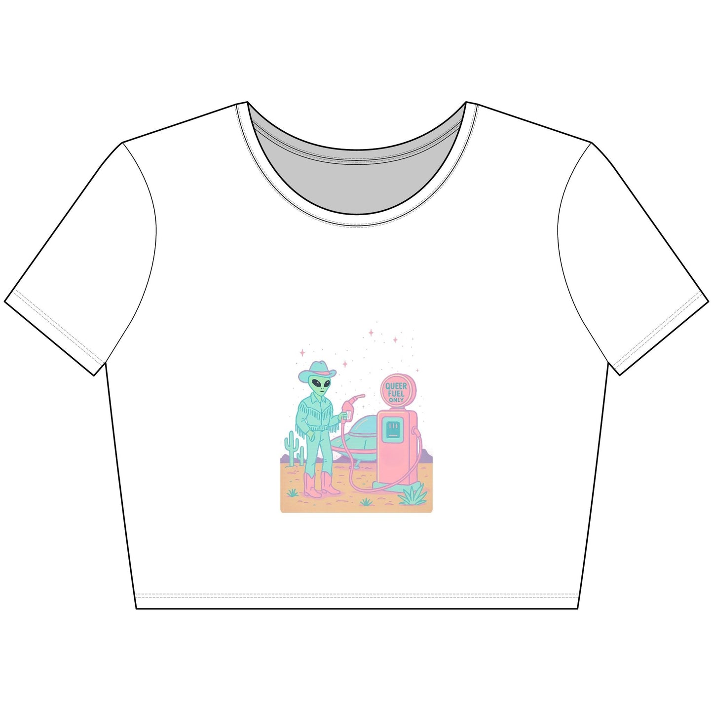 Gaslight Me, Space Cowboy – Crop Top