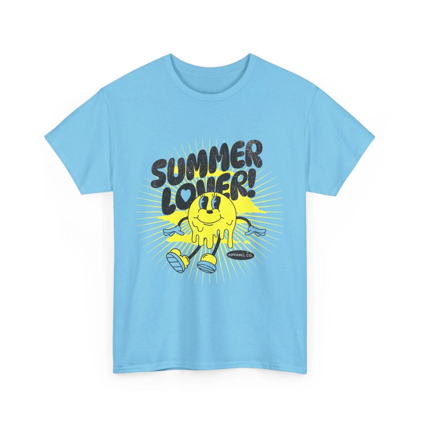 Summer Lover Unisex Heavy Cotton Tee, Beachwear, Summer Clothing, Casual Wear, Festival Outfit, Gift for Him, Gift for Her