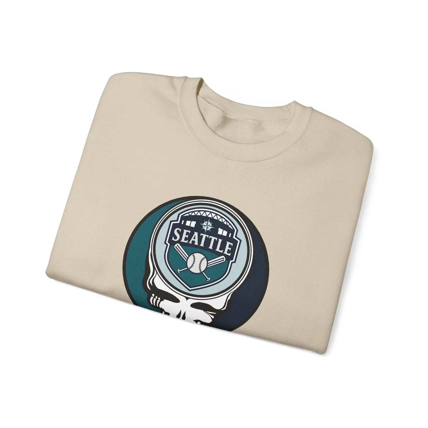 Seattle Mariners original Stealie × Grateful Dead Crewneck