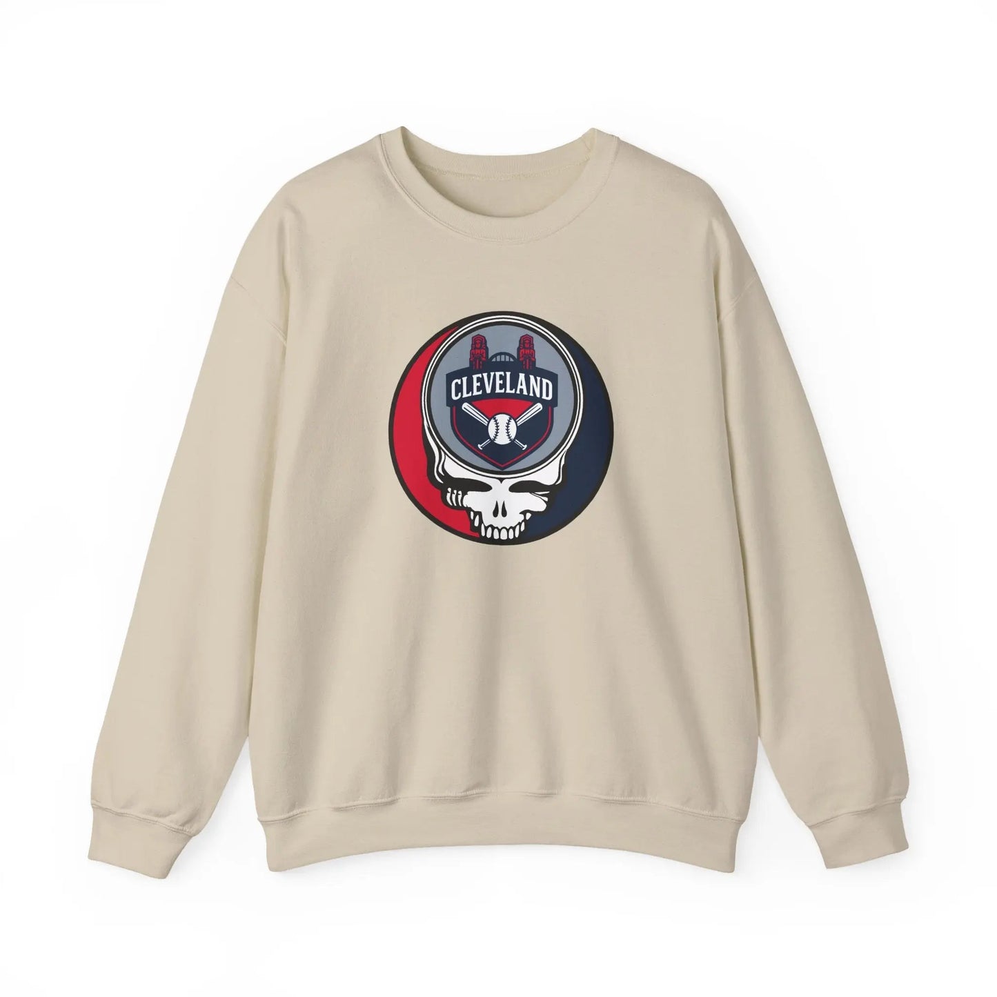 Cleveland Guardians Original Stealie × Grateful Dead Crewneck