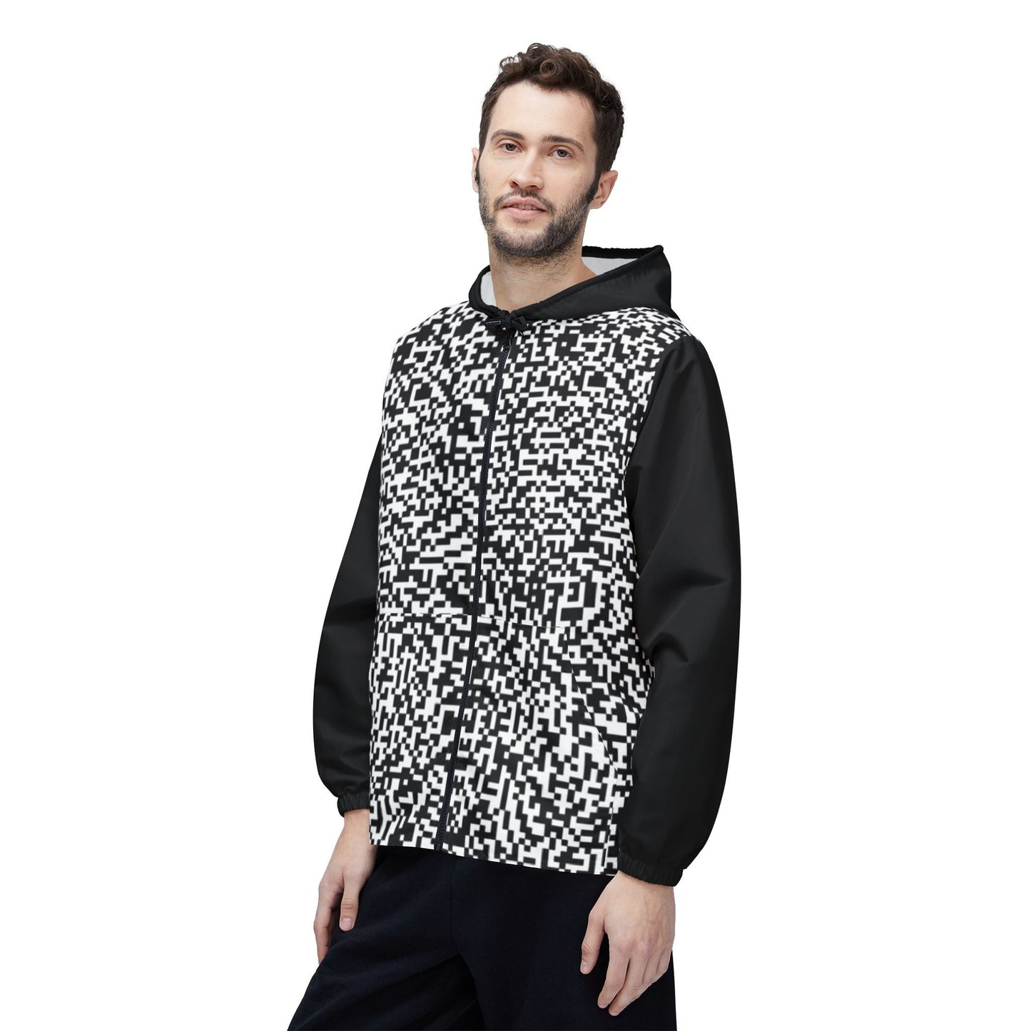 Windbreaker Jacket - "QR Code"