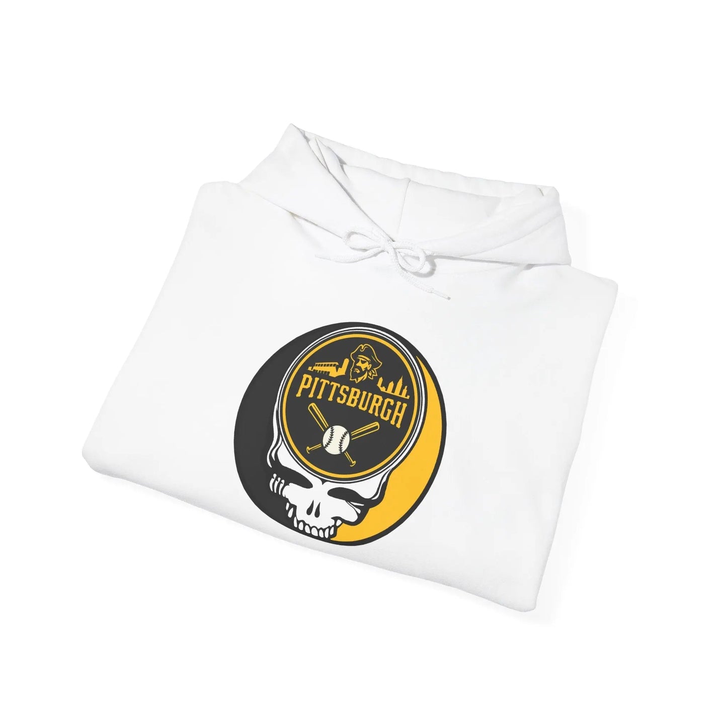 Pittsburgh Pirates Original Stealie × Grateful Dead Hoodie