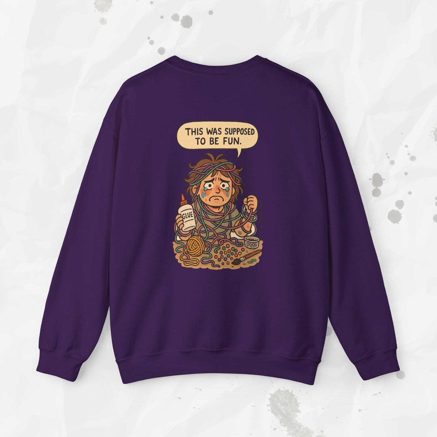 This Was Supposed to Be Fun - Crewneck Sweatshirt